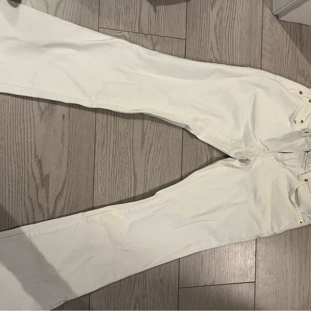 Michael Kors Women's Boot Cut Jeans - White